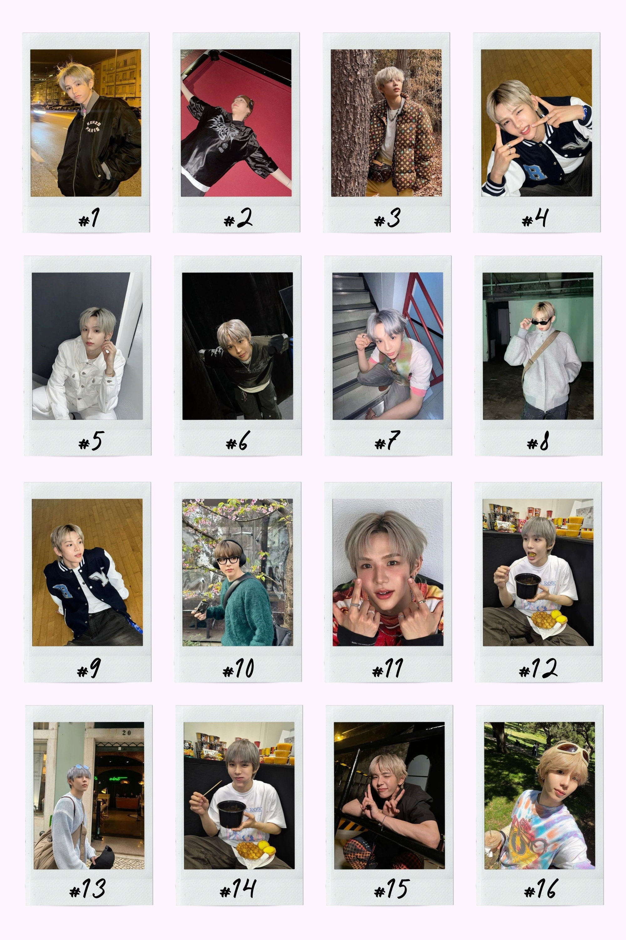 RIIZE Boyfriend Material Instant Photos
