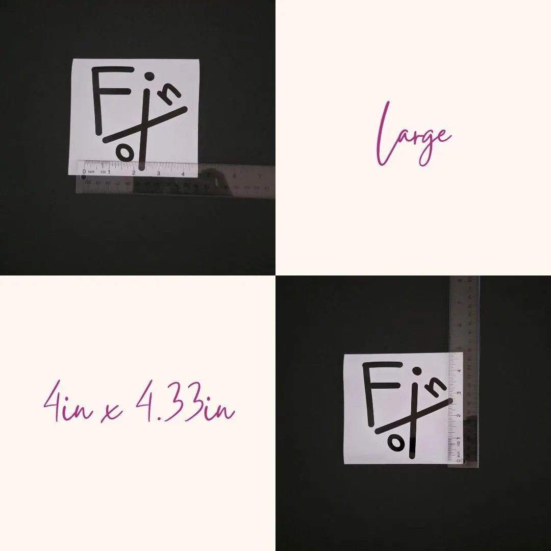 ATEEZ Mingi "Fix On" Vinyl Decals (19 Colors to Choose From!)