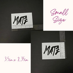 MATZ ATEEZ Vinyl Decal (19 Colors to Choose From!)