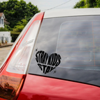 Stray/Stay Heart Vinyl Decal (19 Colors to Choose From!)