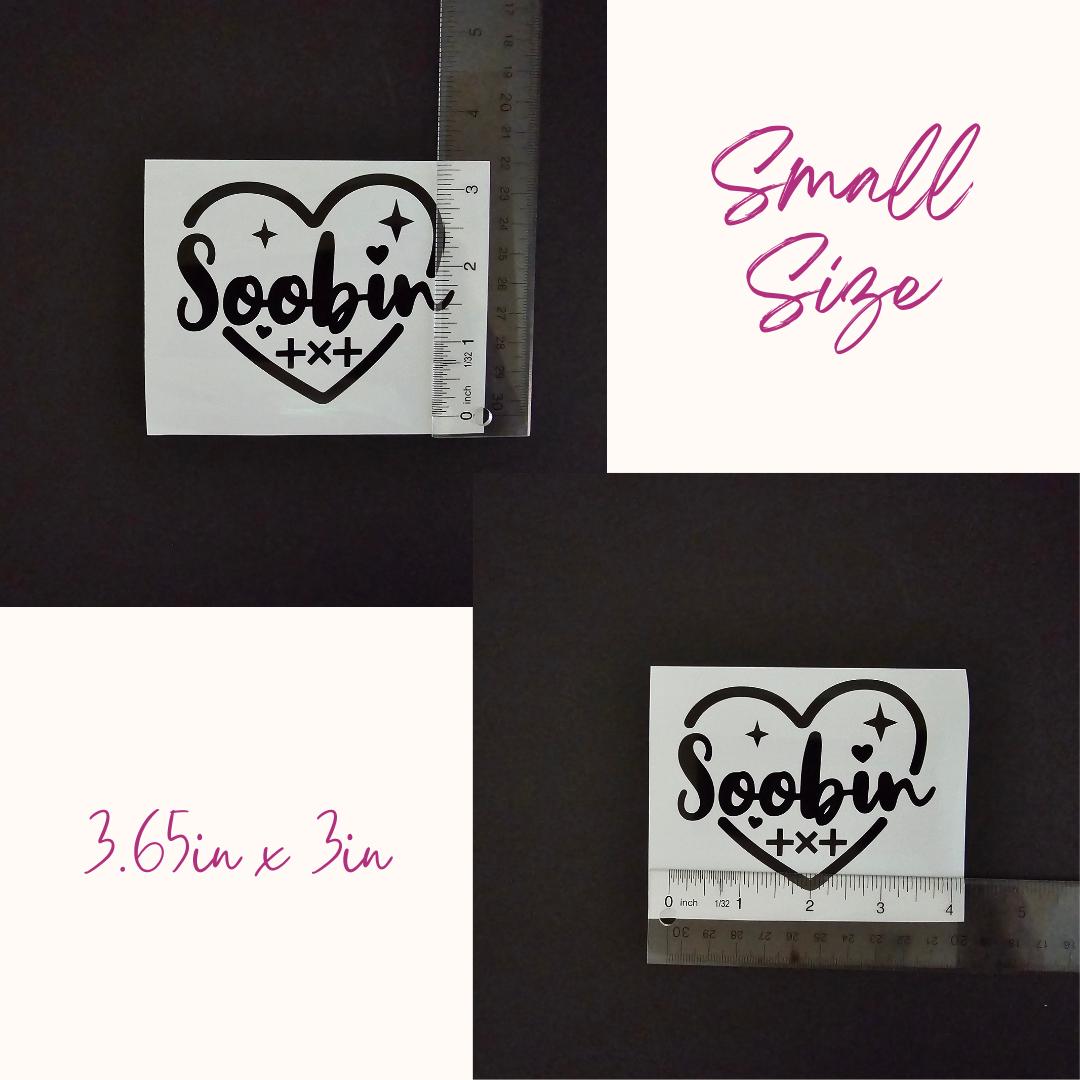 TXT Inspired Heart Vinyl Decals