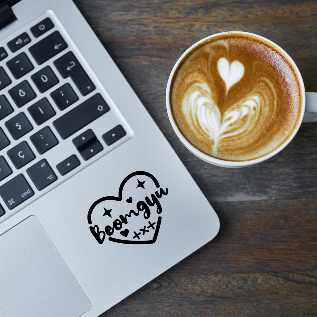 TXT Inspired Heart Vinyl Decals