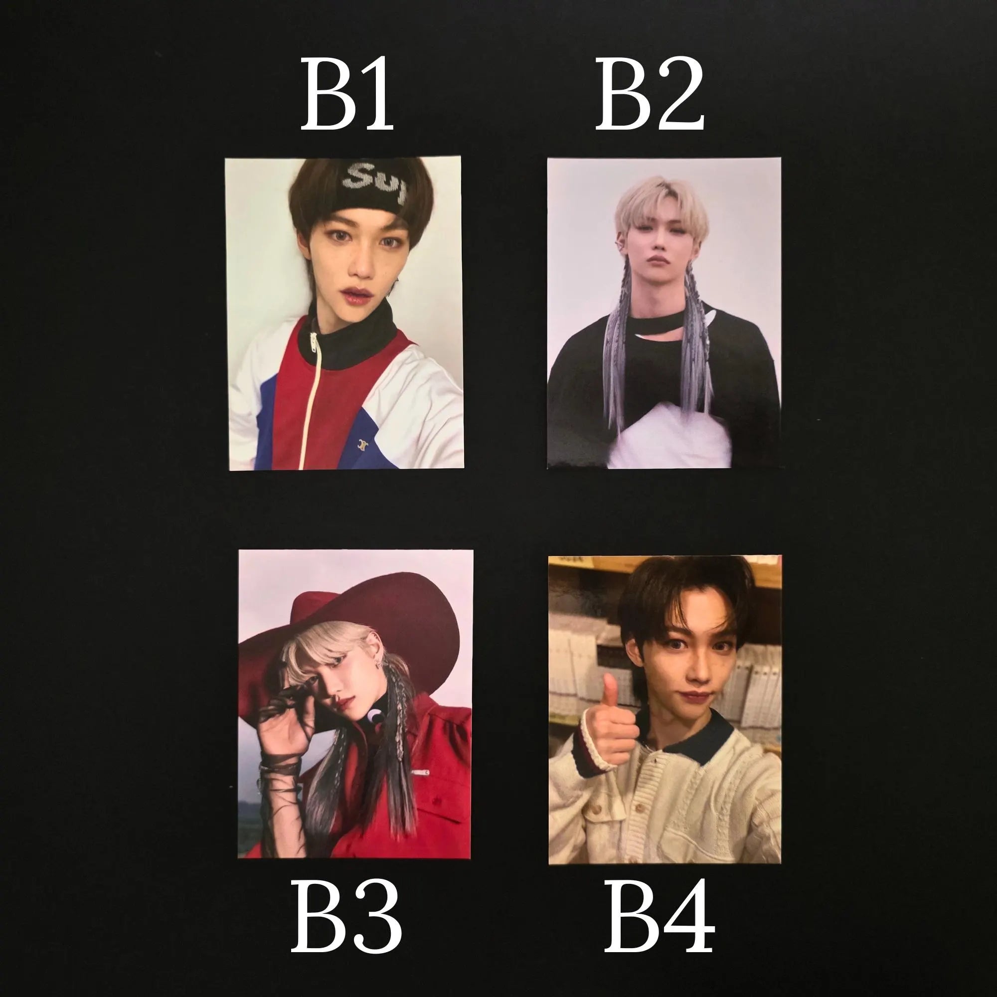 Assorted Stray Kids Official Kpop Photocards