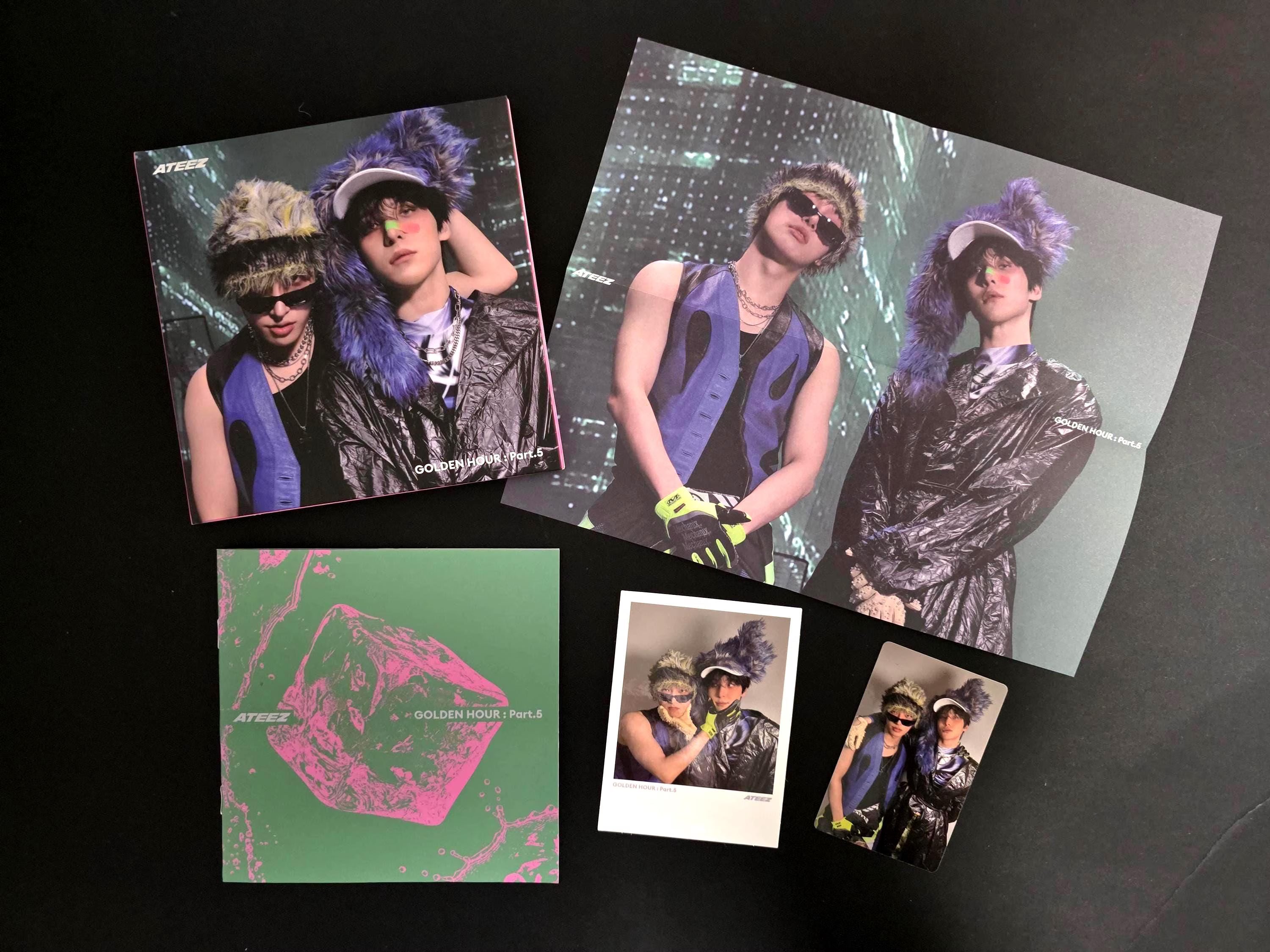 ATEEZ Golden Hour Pt. 5 Digipak Version Yunho & Mingi Edition