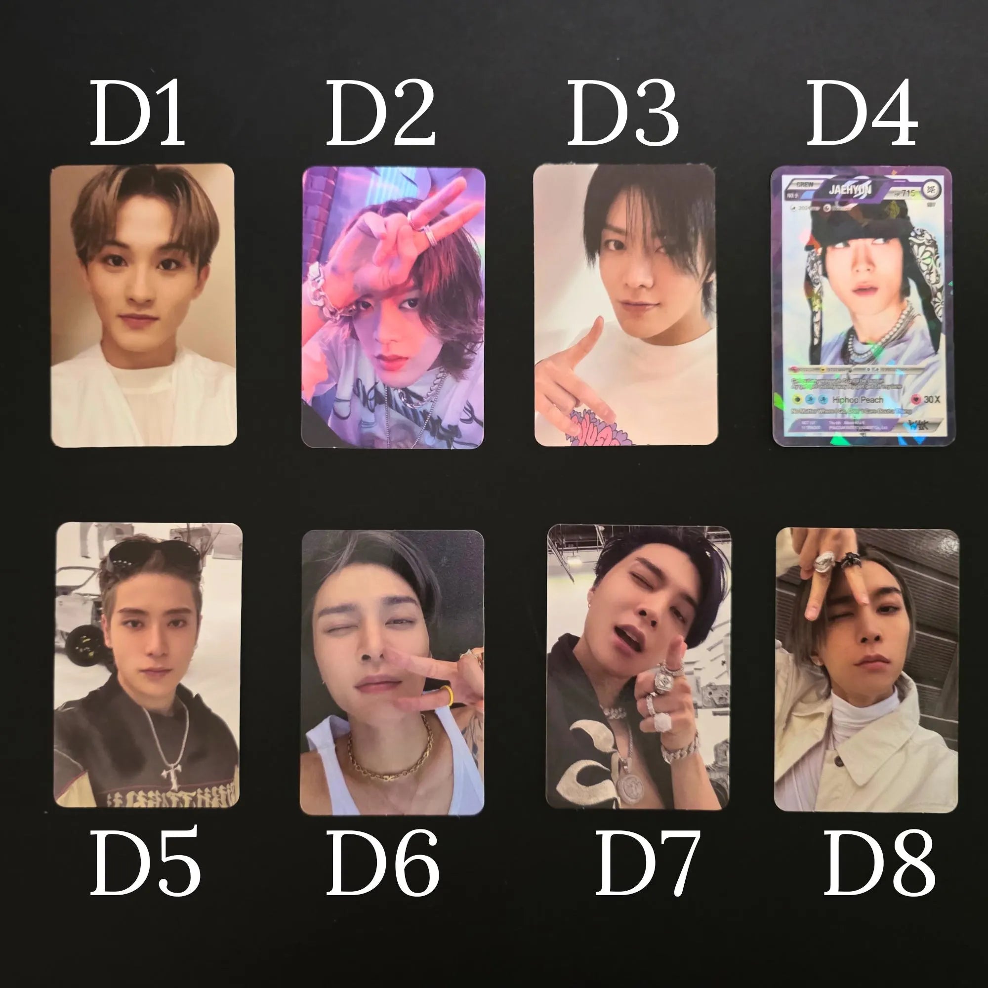 Assorted Official NCT Kpop Photocards (127, Dream, & WayV)
