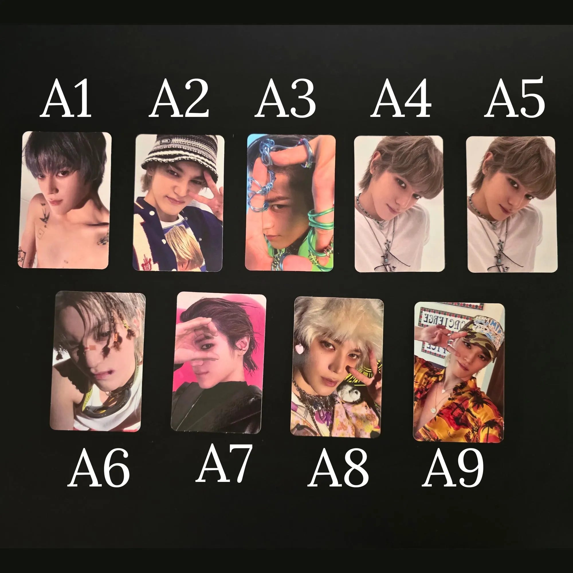 Assorted Official NCT Kpop Photocards (127, Dream, & WayV)