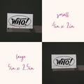Boy Next Door Vinyl Decals (19 Colors to Choose From!)