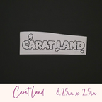 Seventeen Carat Vinyl Decals (19 Colors to Choose From!)