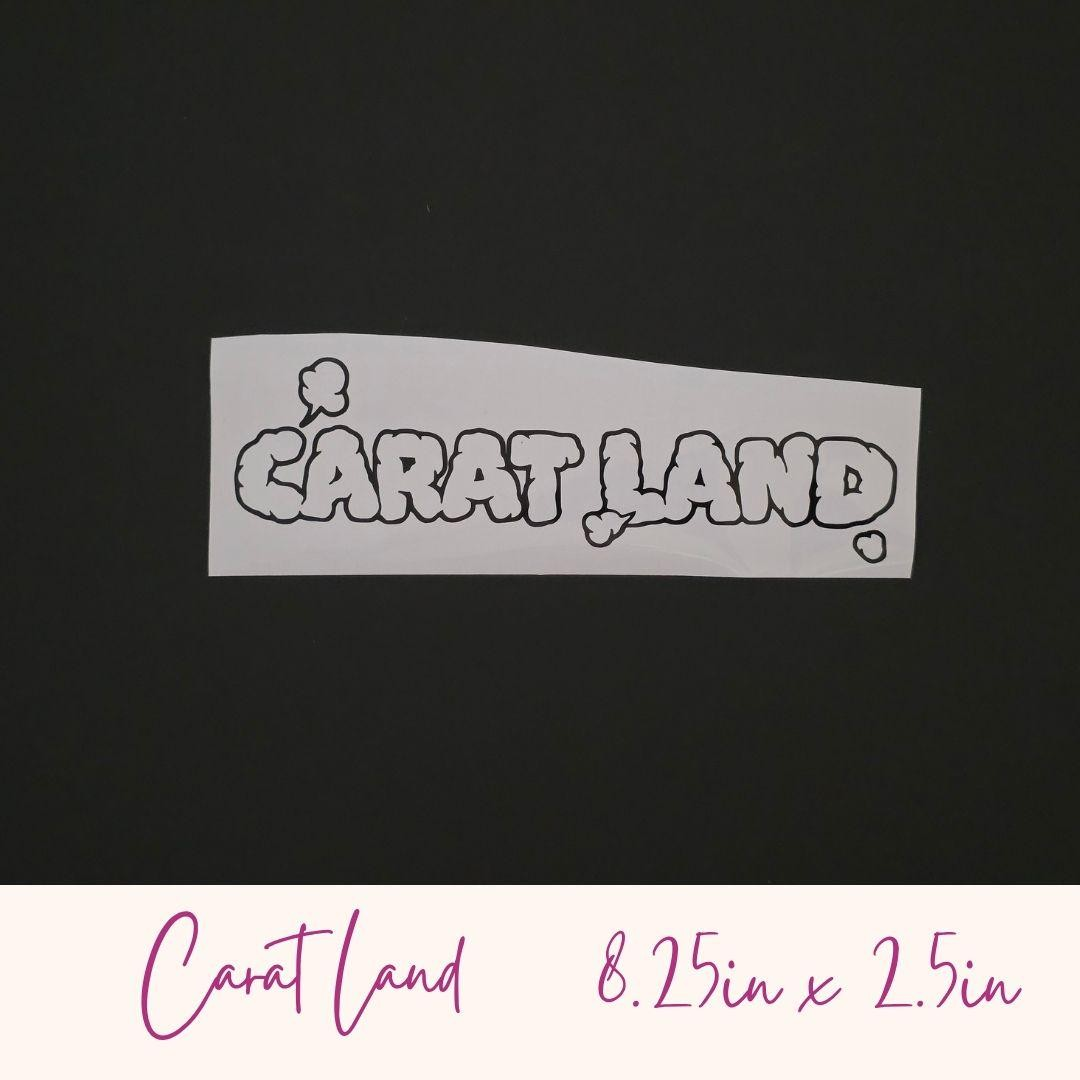 Seventeen Carat Vinyl Decals (19 Colors to Choose From!)