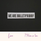 BTS "Proof" Album Vinyl Decals (19 Colors to Choose From!)