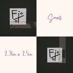 ATEEZ Mingi "Fix On" Vinyl Decals (19 Colors to Choose From!)