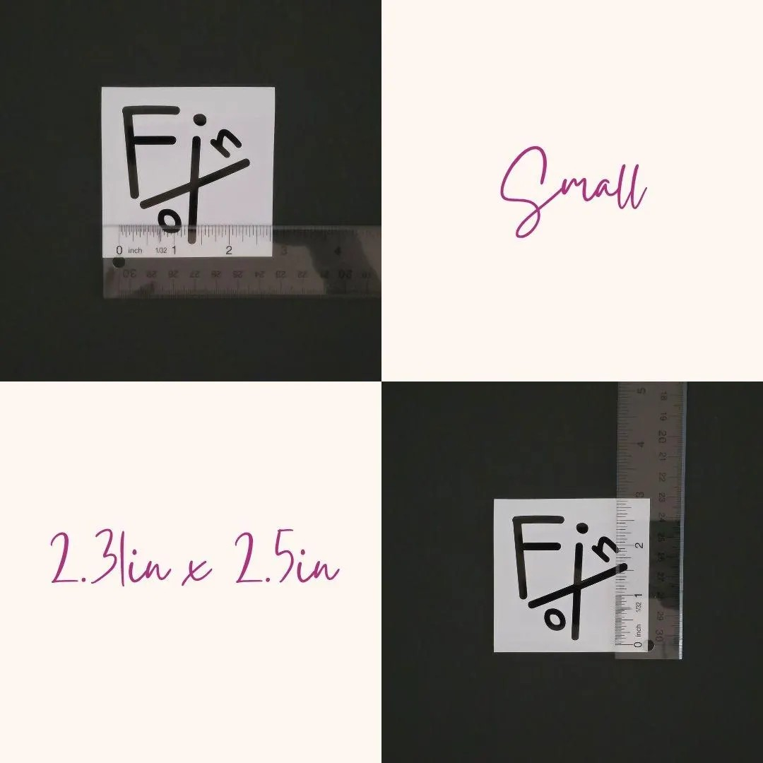 ATEEZ Mingi "Fix On" Vinyl Decals (19 Colors to Choose From!)