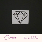 Seventeen Carat Vinyl Decals (19 Colors to Choose From!)