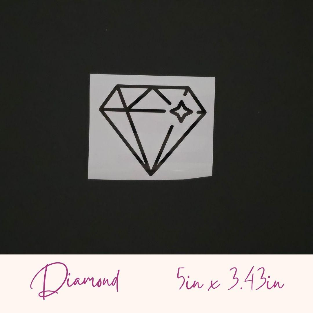 Seventeen Carat Vinyl Decals (19 Colors to Choose From!)