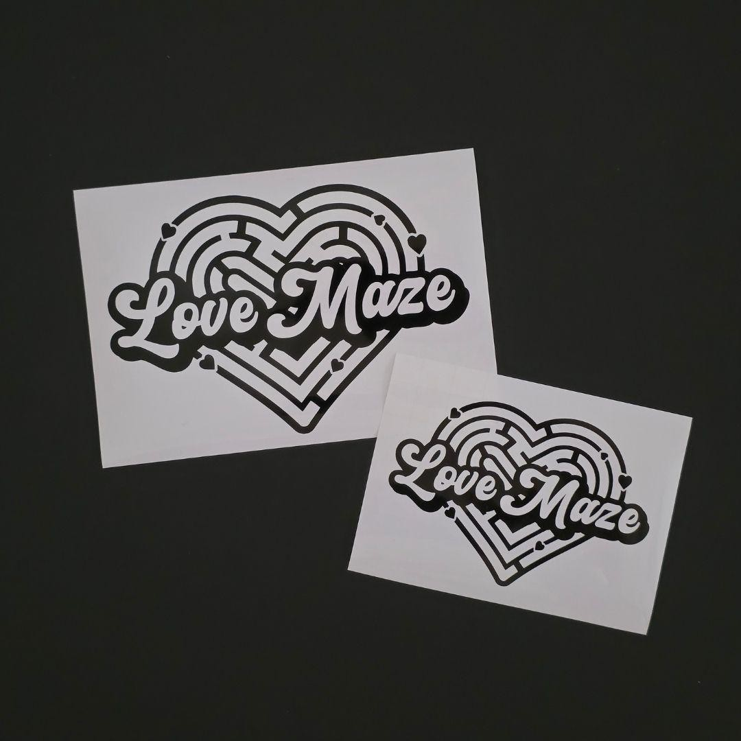 BTS "Love Maze" Vinyl Decals (19 Colors to Choose From!)