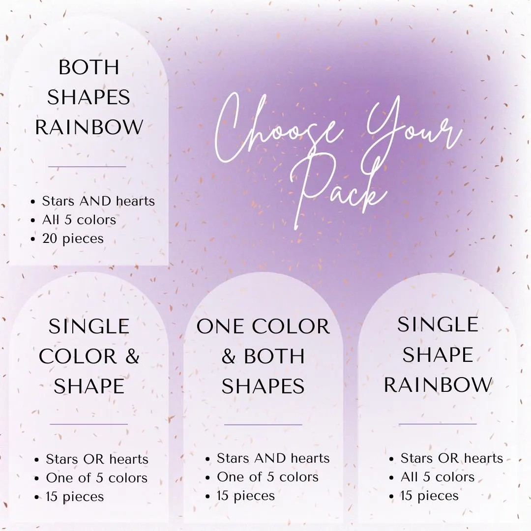 Generic Kpop Lightstick Confetti (Lightstick Filler)