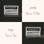 Boy Next Door Vinyl Decals (19 Colors to Choose From!)