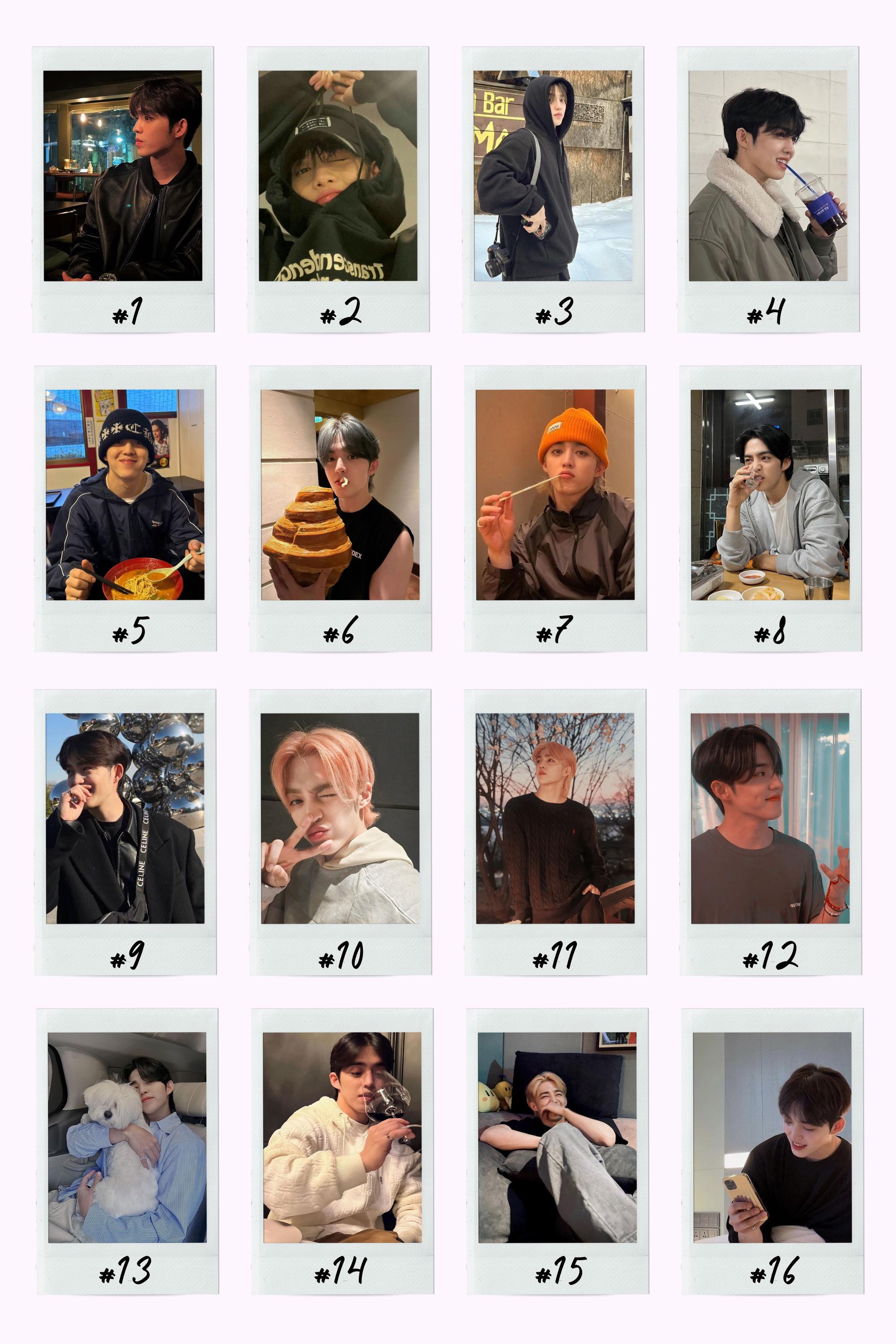 Seventeen Boyfriend Material Instant Photos