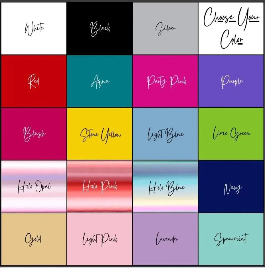 BTS Borahae Candy Hearts Vinyl Decal (19 Colors to Choose From!)
