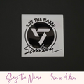 Seventeen Carat Vinyl Decals (19 Colors to Choose From!)
