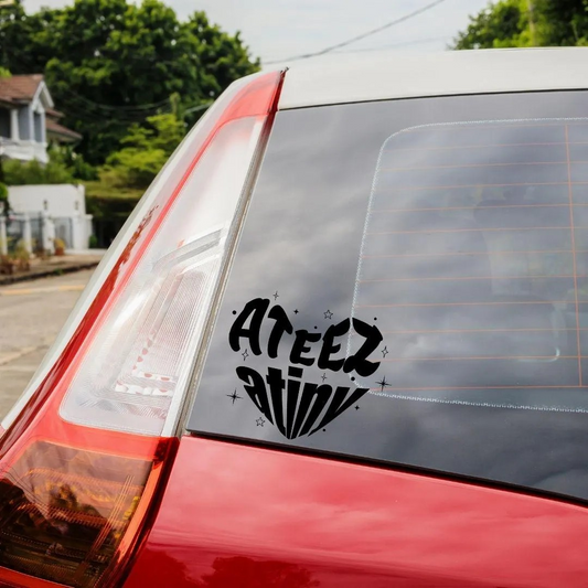 ATEEZ/ATINY Heart Vinyl Decal (19 Colors to Choose From!)