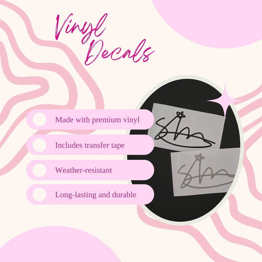 ENHYPEN Autograph Vinyl Decals (19 Colors to Choose From!)