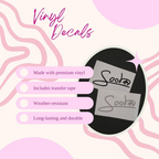 TXT Autograph Vinyl Decals (19 Colors to Choose From!)