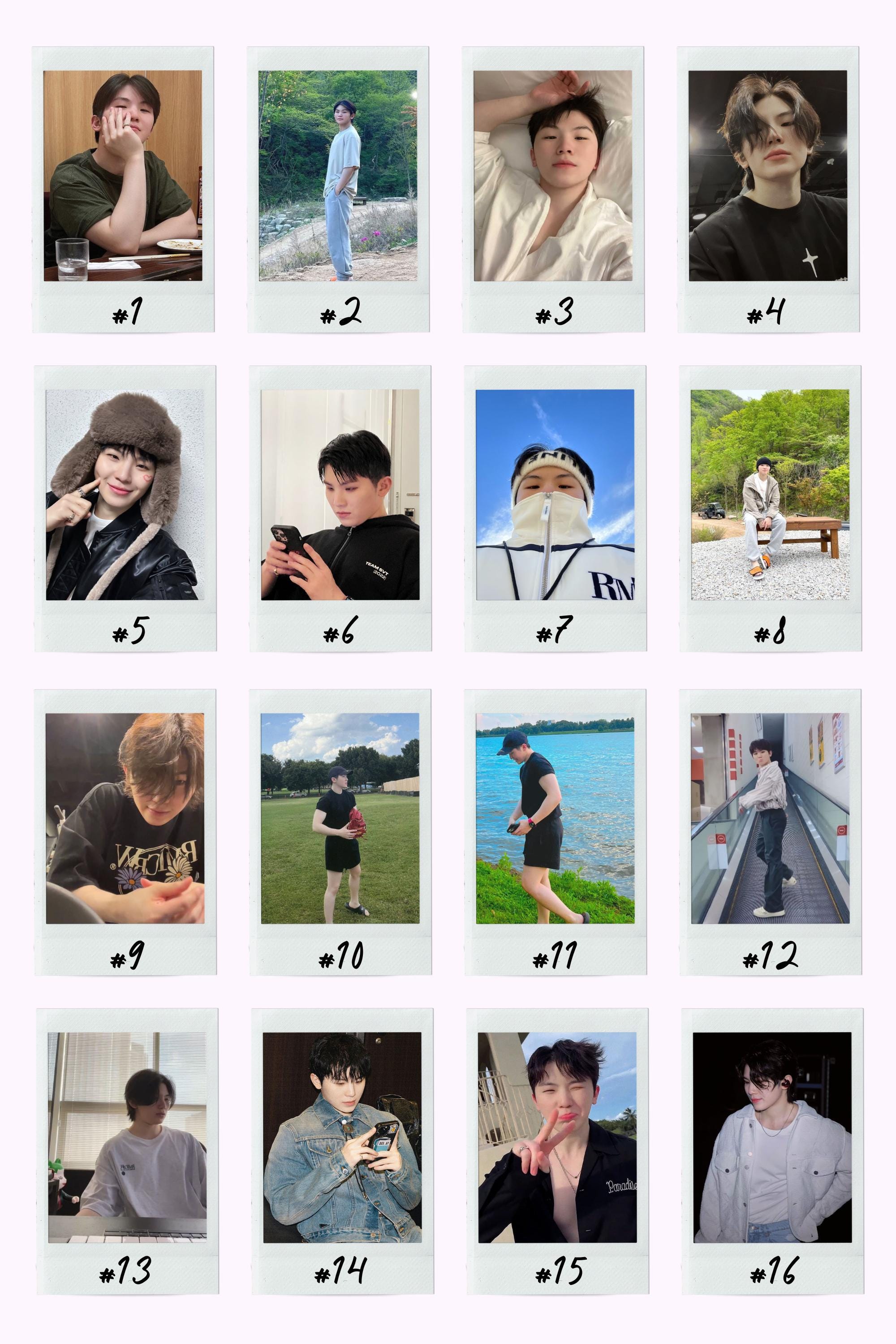 Seventeen Boyfriend Material Instant Photos