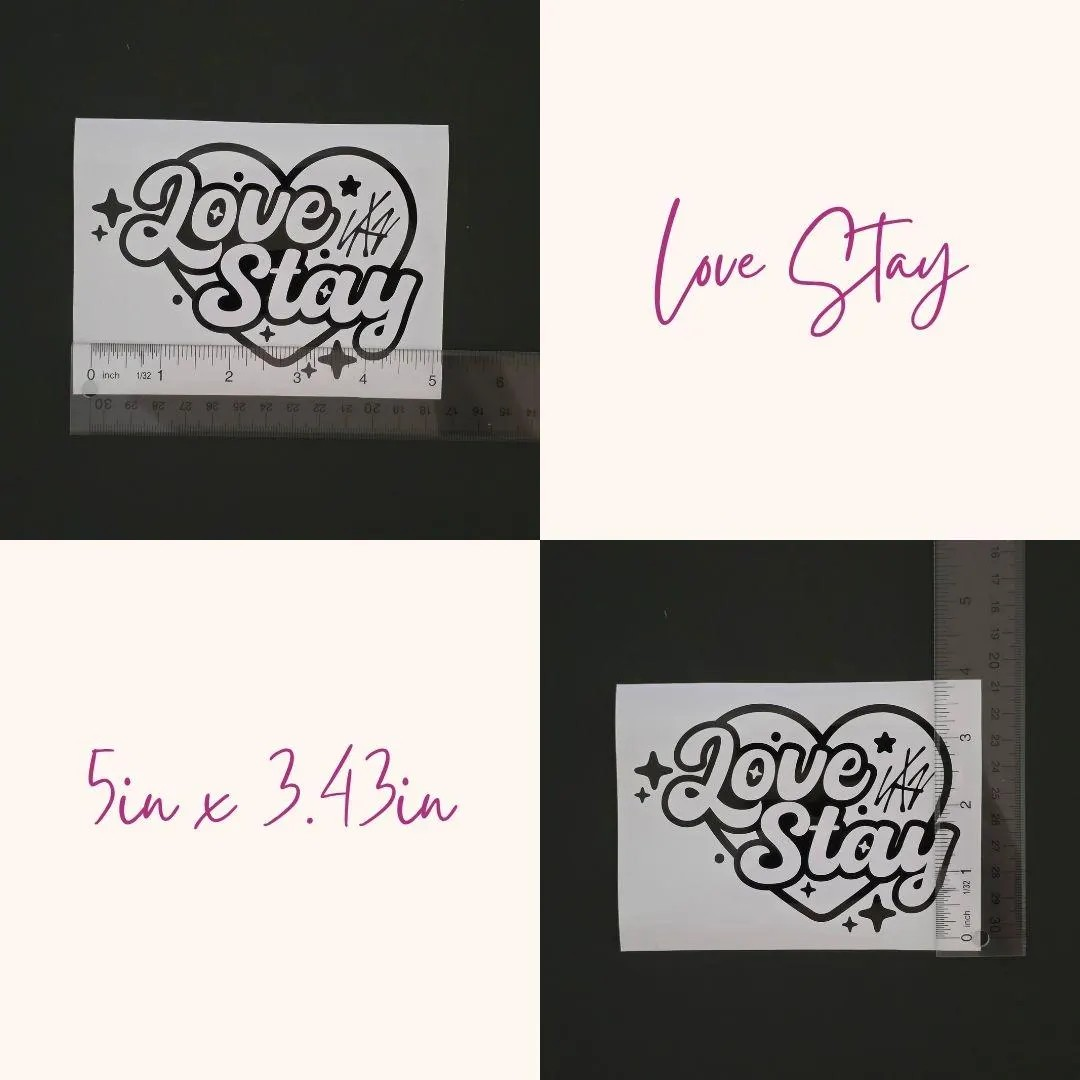 Stray Kids Vinyl Decals (19 Colors to Choose From!)